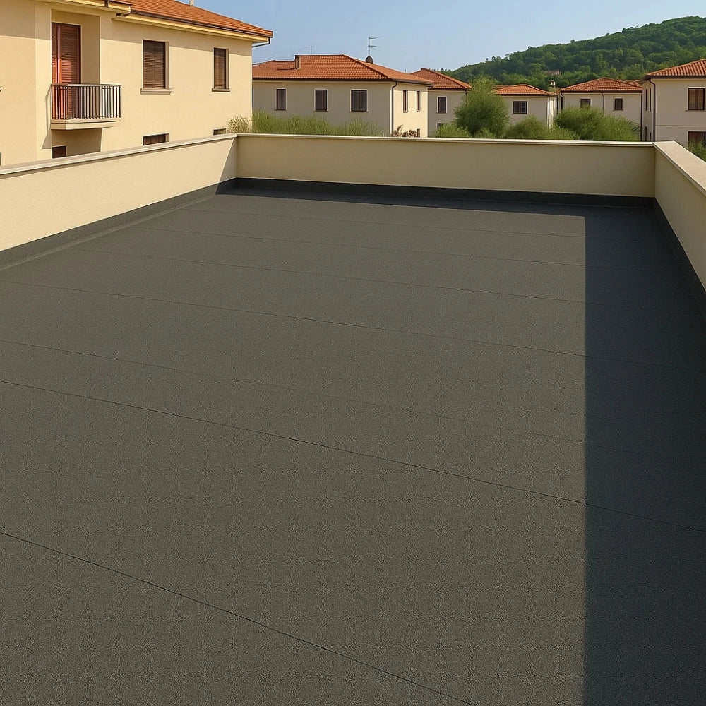 Guaina ardesiata grigia casasciutta impermeabilizzazione terrazze 3 rotoli 1x10 m
