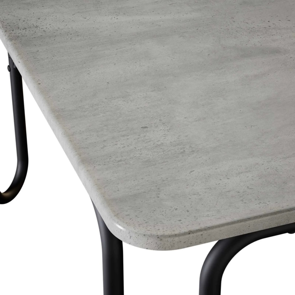 Tavolino da salotto Grigio Cemento 79,5 x 79,5 x 45 cm 8007732