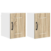 Pensile da cucina | Armadietto a muro LUCCA 2 pz Rovere Sonoma 30 x 31 x 40 cm