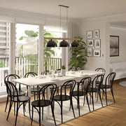 Lireli, Tavolo Allungabile 12 Posti, 160x80x76h cm Bianco