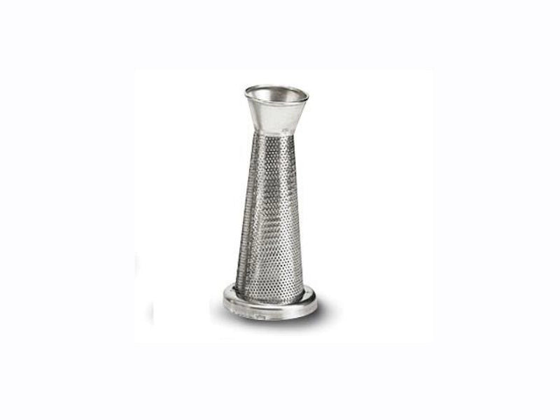 Cono filtro inox 5503NP n.3 fori 1mm per passapomodoro Reber