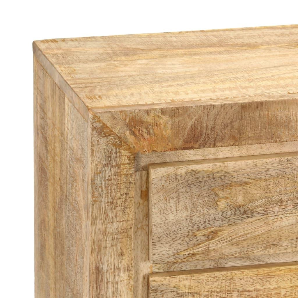 Buffet credenza mobiletto consolle mobile contenitore 120 cm legno massello di mango 4402254