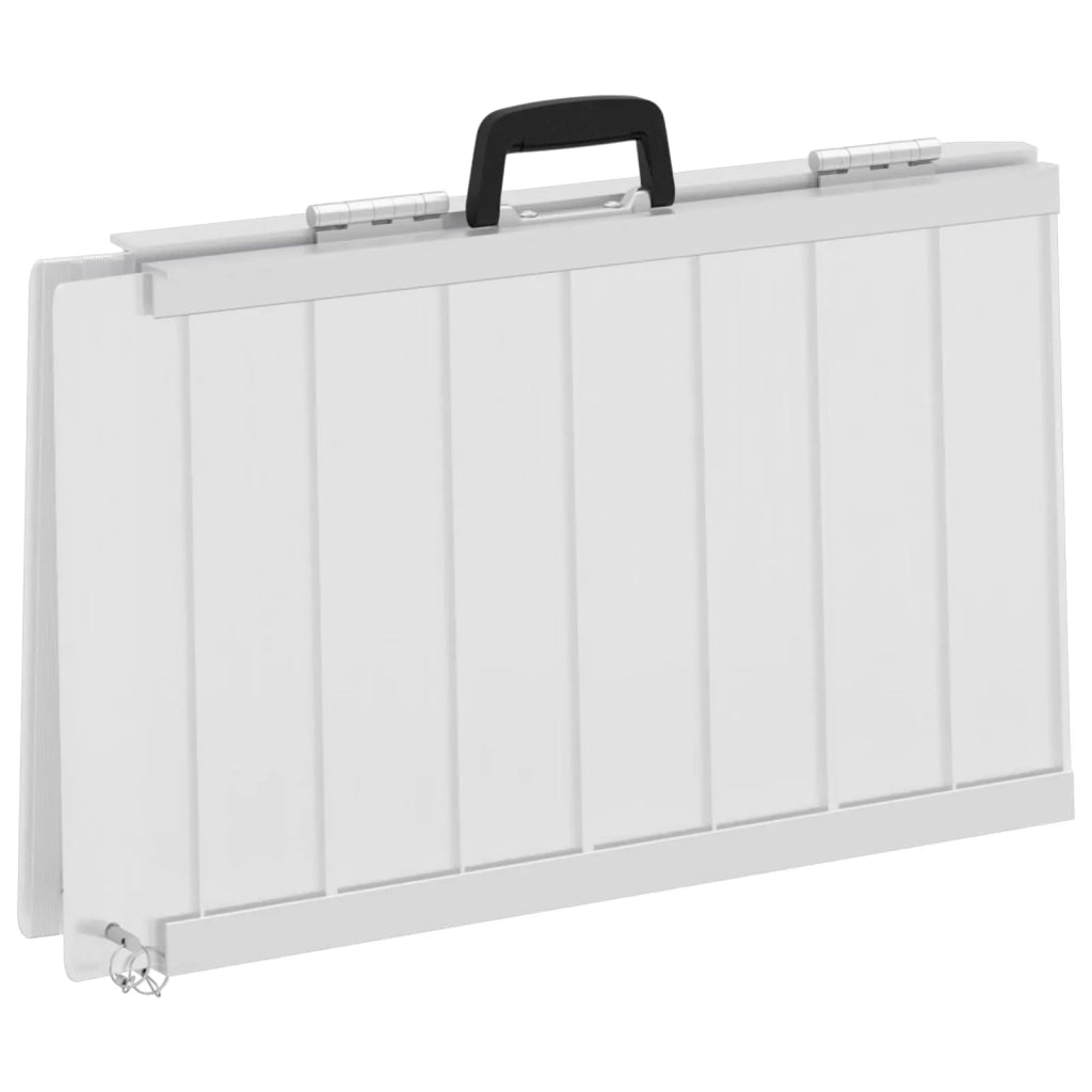 Rampa per sedia a rotelle 270 kg Argento 62 x 73 x 5 cm