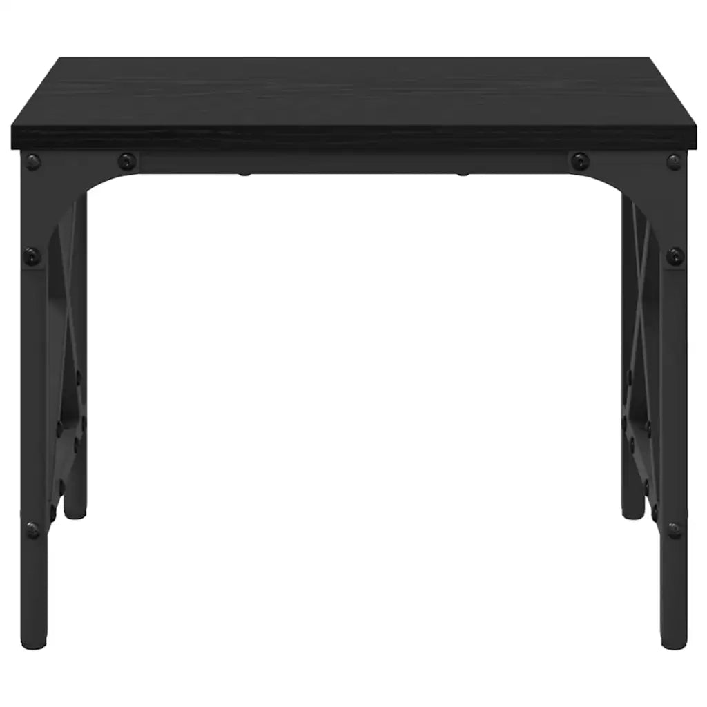 Supporto per Stampante Rovere Nero 40 x 30 x 31 cm 882177