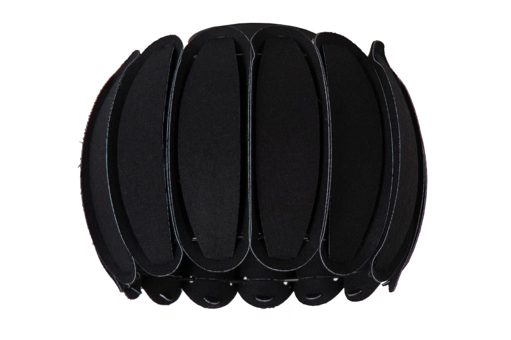 Plafoniera Lucide Spencer nera feltro 30cm 1xE27 40W