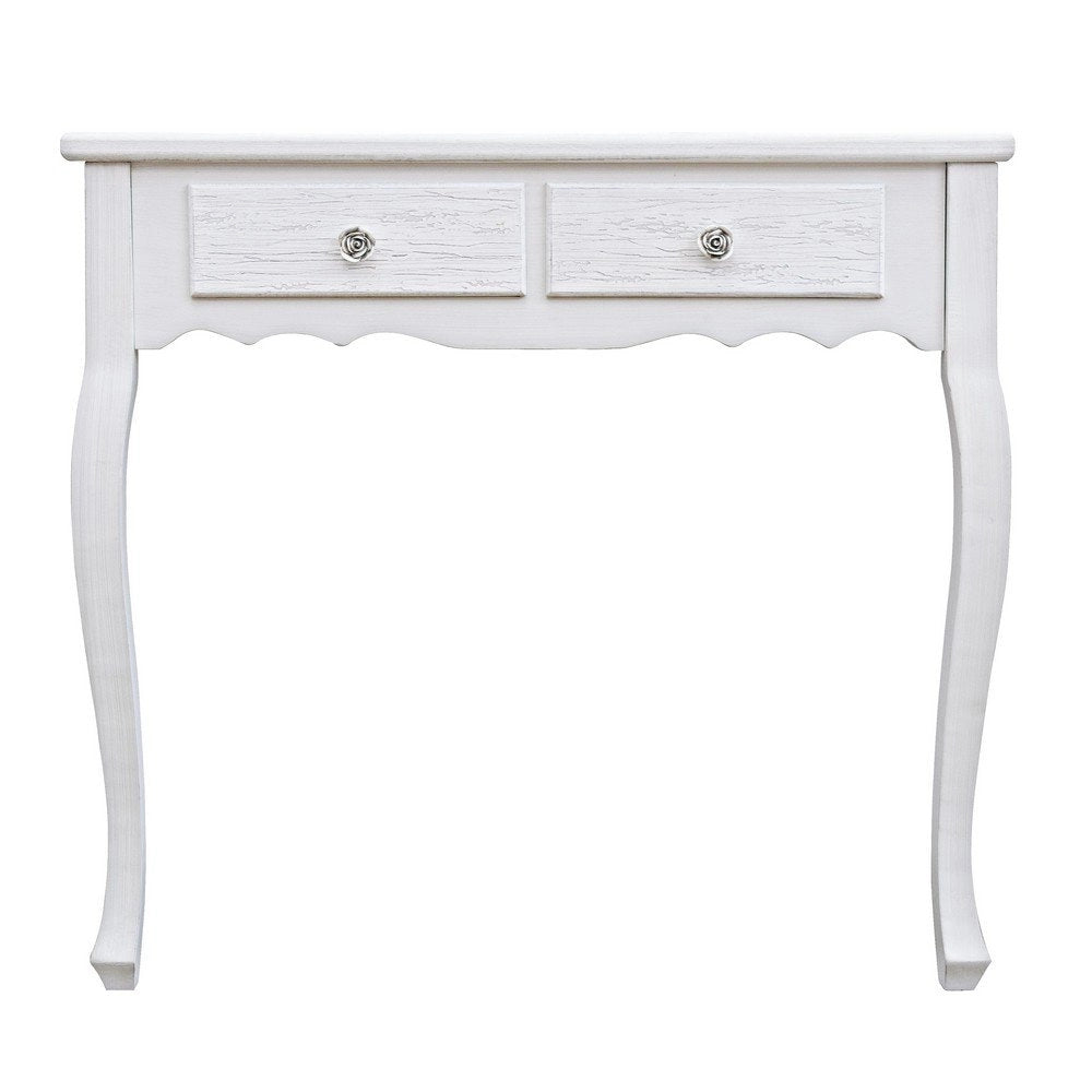 Consolle Legno Bianco Rustico da Interno - BLAINE