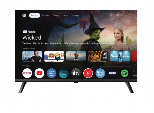 TV LED 43" QT430FGT FULL HD SMART GOOGLE TV WIFI DVB-T2