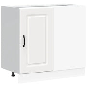 Mobile da cucina Kalmar con ampio spazio contenitivo 86 x 46 x 81,5 cm legno composito bianco 02_0050514