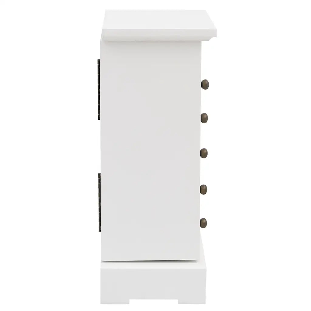 Armadietto per Gioielli con Specchio in MDF 25x13,5x34 cm 245753