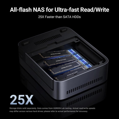 Ugreen DXP480T Plus NAS Desktop Intel® Core™ i5 8 GB DDR5 Grigio