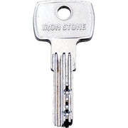 CHIAVE PUNZONATA ILSA BK021 ORIGINALE - ACCIAIO- 10 pezzi