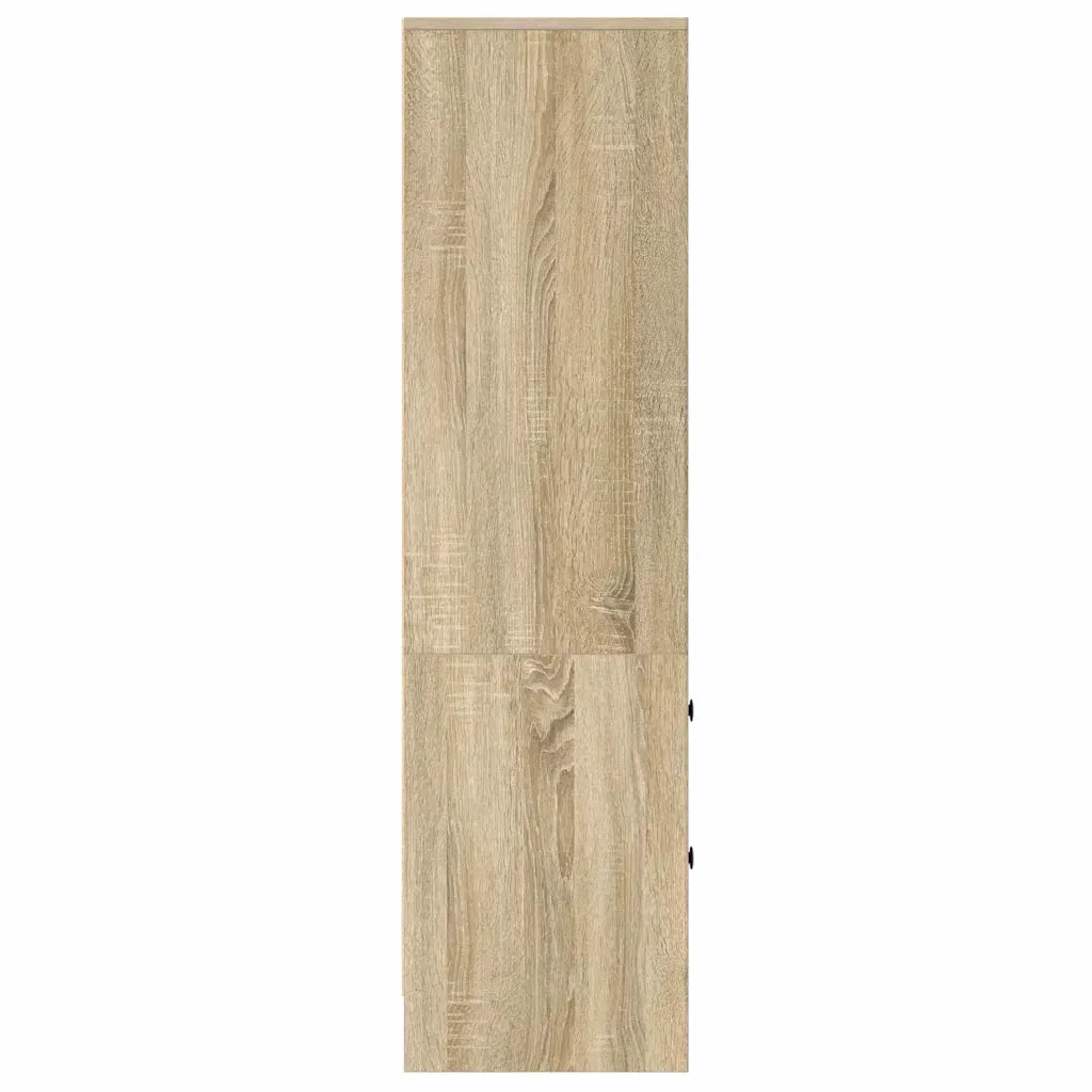 Credenza con Cassetto-Buffet-Armadio da cucina Rovere Sonoma 45,5 x 34 x 127 cm
