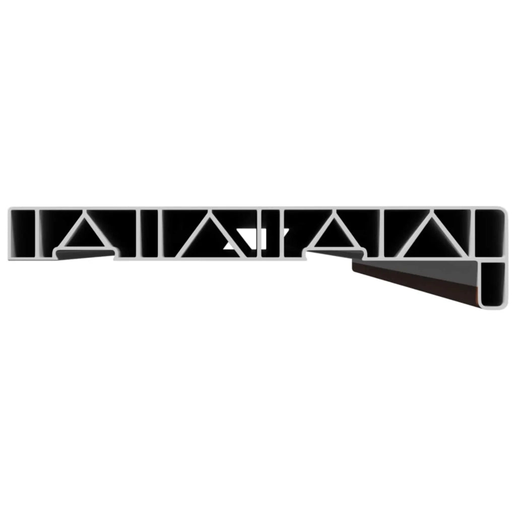Soglia della Finestra Legno Marrone 140 x 25 x 4,5 cm PVC CFW3342418