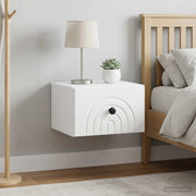 Mobiletto da notte a muro 2 pcs Bianco 33 x 34,5 x 20 cm 898086