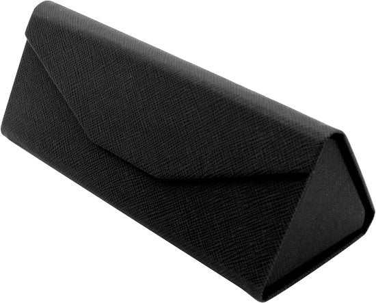 Zaino per occhiali da sole pieghevole - Scatola robusta [a forma di triangolo] con [chiusura magnetica] e rivestita per protezione Modulo di lettura per bambini unisex a modulo automatico