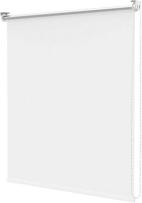 Tenda a Rullo Avvolgibile Porta Finestra Casa Ufficio Parete Soffitto Bianco 120x180 cm