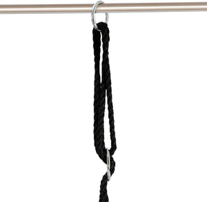 Altalena da Giardino a Nido, Altalena da Giardino per Bambini, con Telaio in Metallo, Regolabile in Altezza: 100-160 cm, Carico Fino a 150 kg (Colorato)