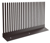 Rimedi Coperture Dissuasore Pettine Parapassero 50 Pezzi Spessore 6/10 Altezza 6 mm, Parapasseri 1 m