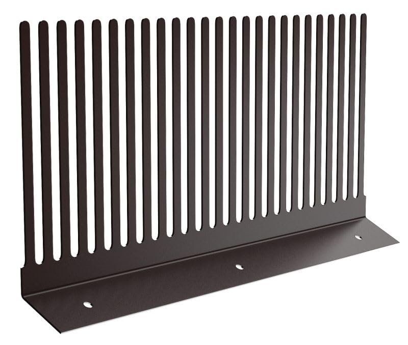 Rimedi Coperture Dissuasore Pettine Parapassero 50 Pezzi Spessore 6/10 Altezza 110 mm, Parapasseri 1 m