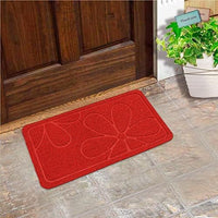 Zerbino Ingresso Assorbente Antiscivolo Asciugapassi Interno Esterno Rosso Made In Italy