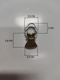 Pinze ad Arco per Tende, Apribili - Set 10 pezzi - Colore Oro - Made in Italy 🇮🇹 - Affidabili & Versatili per Tendaggi e Appenderia