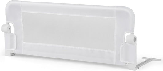 Sponda Letto per Bambini 105/120/150 cm, Barriera di Sicurezza per Neonati, Barriera Letto Pieghevole e Portatile, con Cinghia di Sicurezza (Bianco, 105 x 38 x 43 cm)