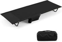 Brandina da Campeggio, Letto Pieghevole e Portatile con Tasca Laterale e Borsa da Trasporto, Lettino con Struttura in Metallo per Viaggio e Spiaggia, Portata 150 kg