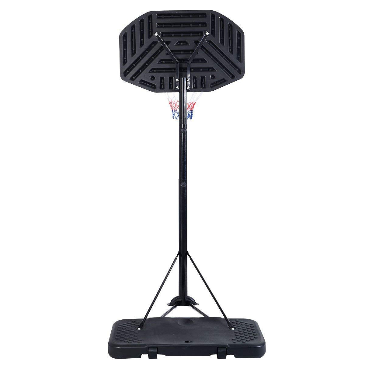 Canestro da Basket Portatile, Basket Supporto Regolabile in Altezza da 200 a 305 cm