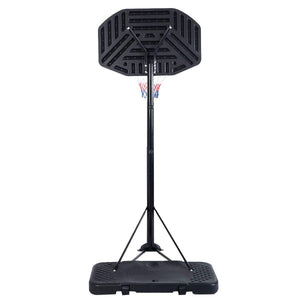 Canestro da Basket Portatile, Basket Supporto Regolabile in Altezza da 200 a 305 cm