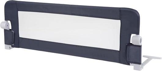 Sponda Letto per Bambini 105/120/150 cm, Barriera di Sicurezza per Neonati, Barriera Letto Pieghevole e Portatile, con Cinghia di Sicurezza (Grigio, 120 x 40 x 42 cm)
