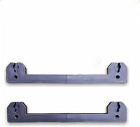 Supporti laterali in plastica per scolapiatti in acciaio inox, da 21,5 cm, 4 pezzi