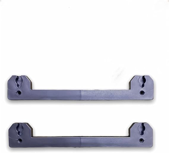 Supporti laterali in plastica per scolapiatti in acciaio inox, da 21,5 cm, 4 pezzi