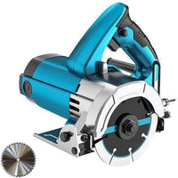 Sega Circolare per Legno, Seghetto Elettrico Multiuso per Legno, Marmo e piastrelle, Potenza 1250W, Lama da 105 mm 4 pollici.