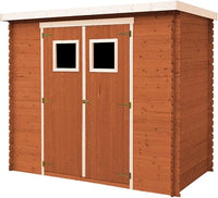 Kit di impregnanti per legno - 5 litri di colore BIANCO+ 5 litri di impregnante di colore MOGANO