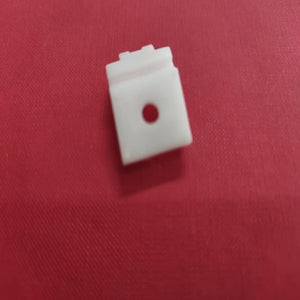 Supporto a Soffitto per Tende e Binari in Nylon, Colore Bianco - Fabbricato in Italia