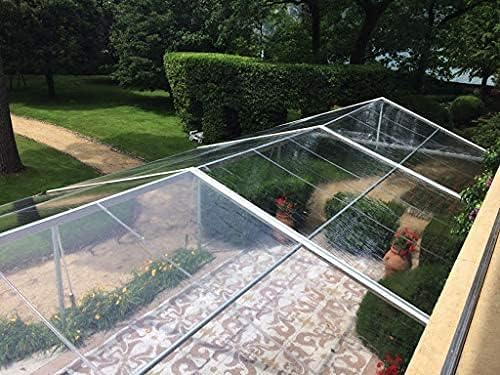 Telo PVC Trasparente IGNIFUGO - Altezza 180cm, Spessore 0.65mm: Resistente, Impermeabile, Vendita al Metro - Ideale per Interni, Esterni