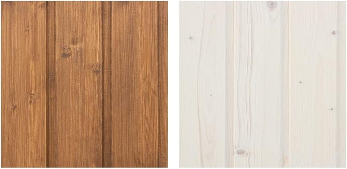 Kit di impregnanti per legno - 10 litri di colore BIANCO+ 10 litri di impregnante di colore RICCA QUERCIA