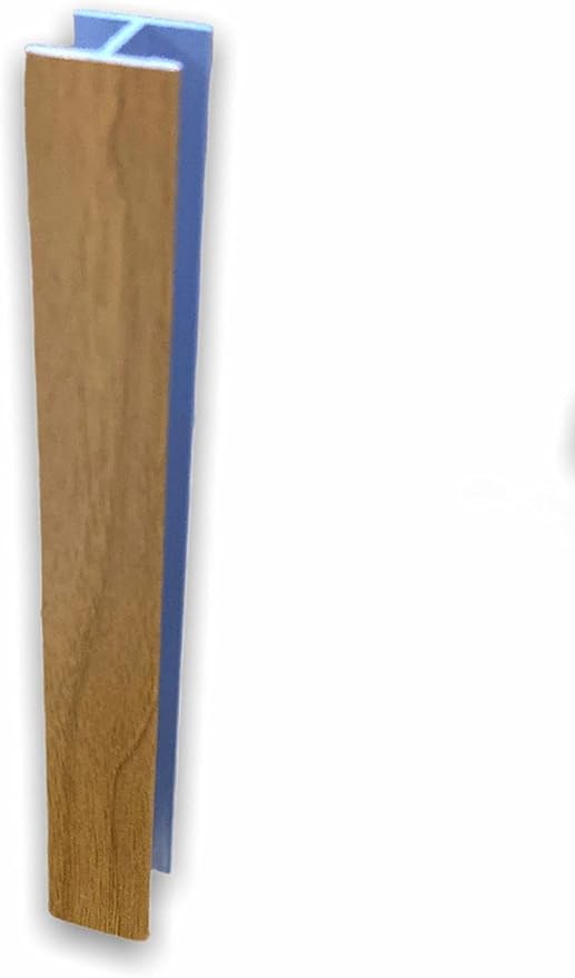 GIUNZIONI PER ZOCCOLO CUCINA CONFEZIONE DA 4 PEZZI H 10 CM NOCE CHIARO