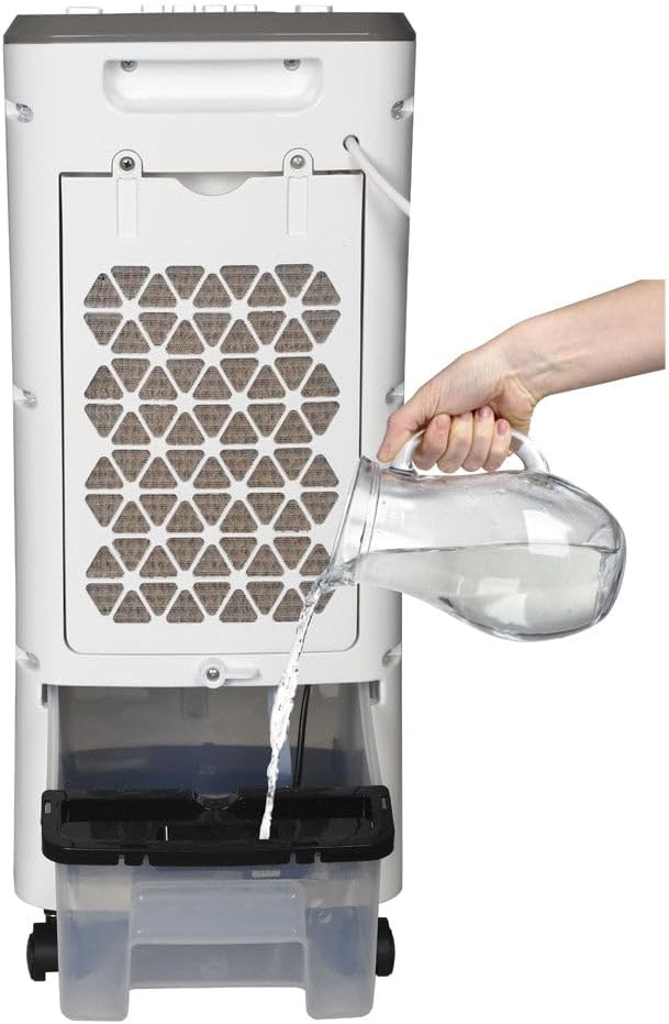 Bimar Raffrescatore Purificatore VR25 3 in 1 Oscillazione 3 Velocità Serbatoio 4L Filtri Rimovibili 80W