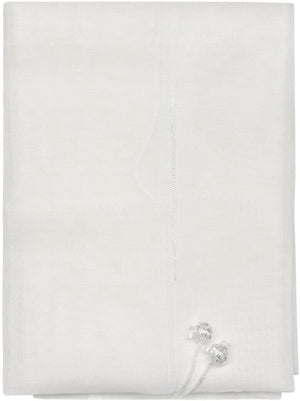 Tende Pacchetto Coppia Regolabili 60x240 cm Finestra Porta Interno Tessuto Casa Bianco