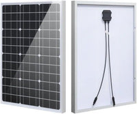 Pannello solare 12v 100W, Pannello Fotovoltaico Monocristallino