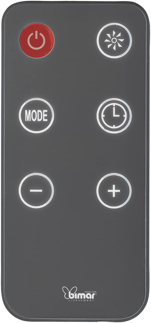 Bimar HC514 Termoconvettore Elettrico Silenzioso Turbo con WiFi e Telecomando