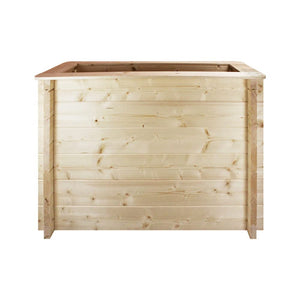 L'aiuola di giardino sopraelevata in legno - 100x38x69 cm - Timbela M613