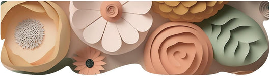 Le Forme Fiori Tappeto Cucina 50x180 cm Sagomato Gomma Moderna Antiscivolo Stampa Digitale