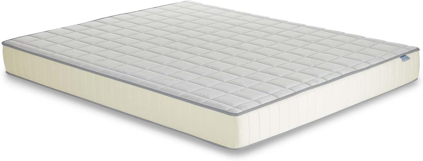 Materasso memory foam 160x190 h18cm ortopedico imbottitura in fibra ipoallergenico traspirante igienico Farmarelax