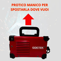 Smerigliatrice Angolare 1000 Watt+ Saldatrice Inverter Mini MMA 400A, Compatta, Potente, con Tecnologia IGBT, VRD, Display LED, per Elettrodo e Lift TIG,Kit Professionale.