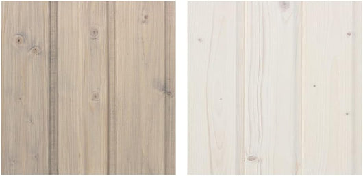 Kit di impregnanti per legno - 10 litri di colore BIANCO+ 10 litri di impregnante di colore GRIGIO