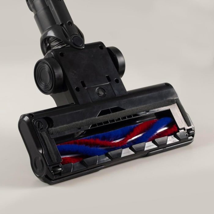 Innoliving INN-662 Aspirapolvere Senza Filo e Sacco, 10Kpa, 2200mAh, 0.5L, 50 Min, LED, Tubo Flessibile in Metallo, Grigio