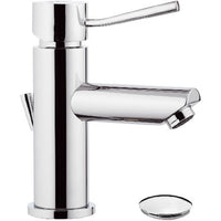 Miscelatore monocomando lavabo con o senza scarico serie minimal remer