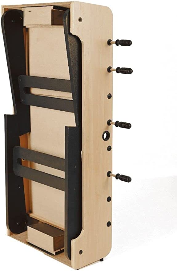 Garlando Calcio Balilla F3 con Gambe Pieghevoli, Acero, aste rientranti…